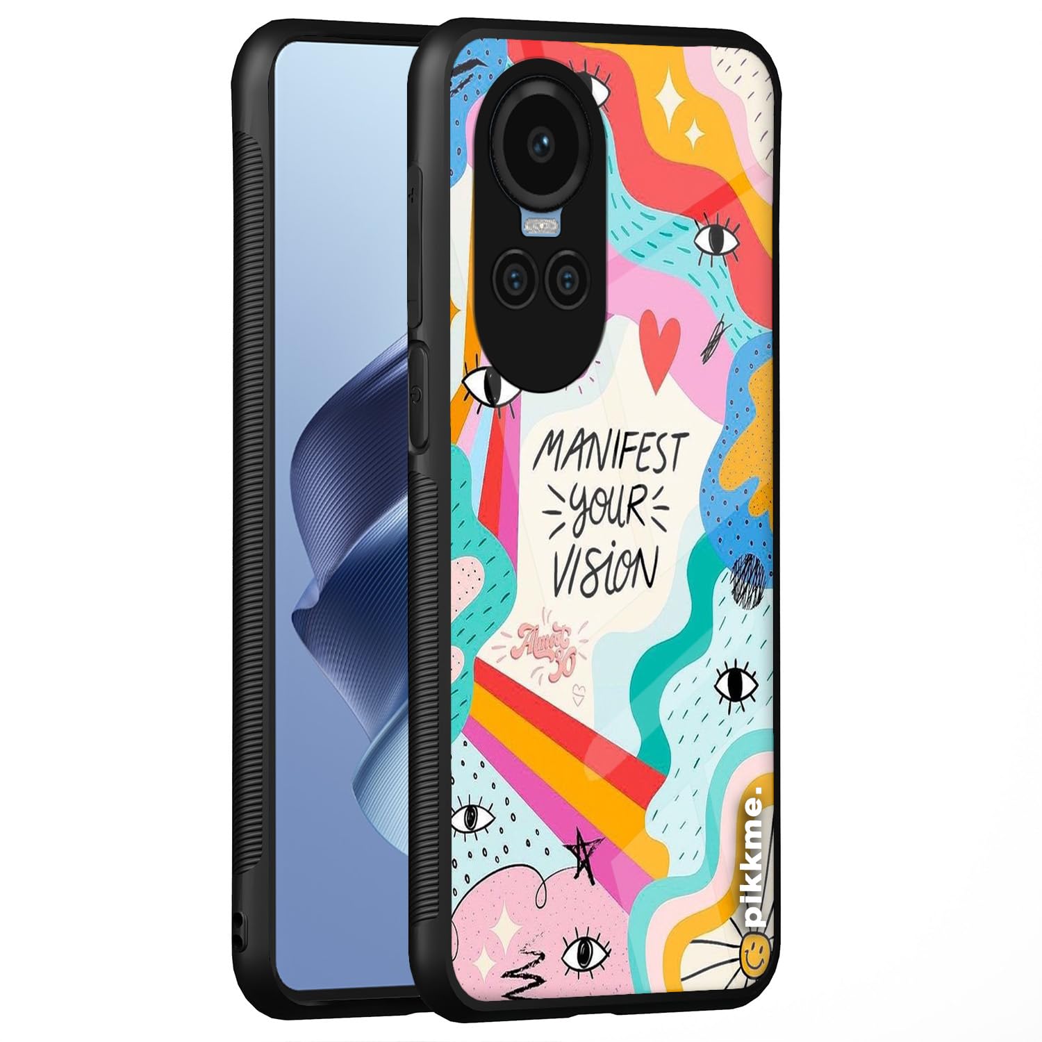 Oppo Reno 10 5G Hybrid mobile back cover by Pikkme