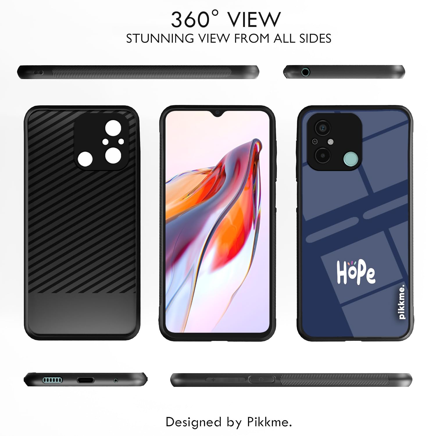 Redmi 12C/Poco C55 Hybrid phone cover by Pikkme – photo 2