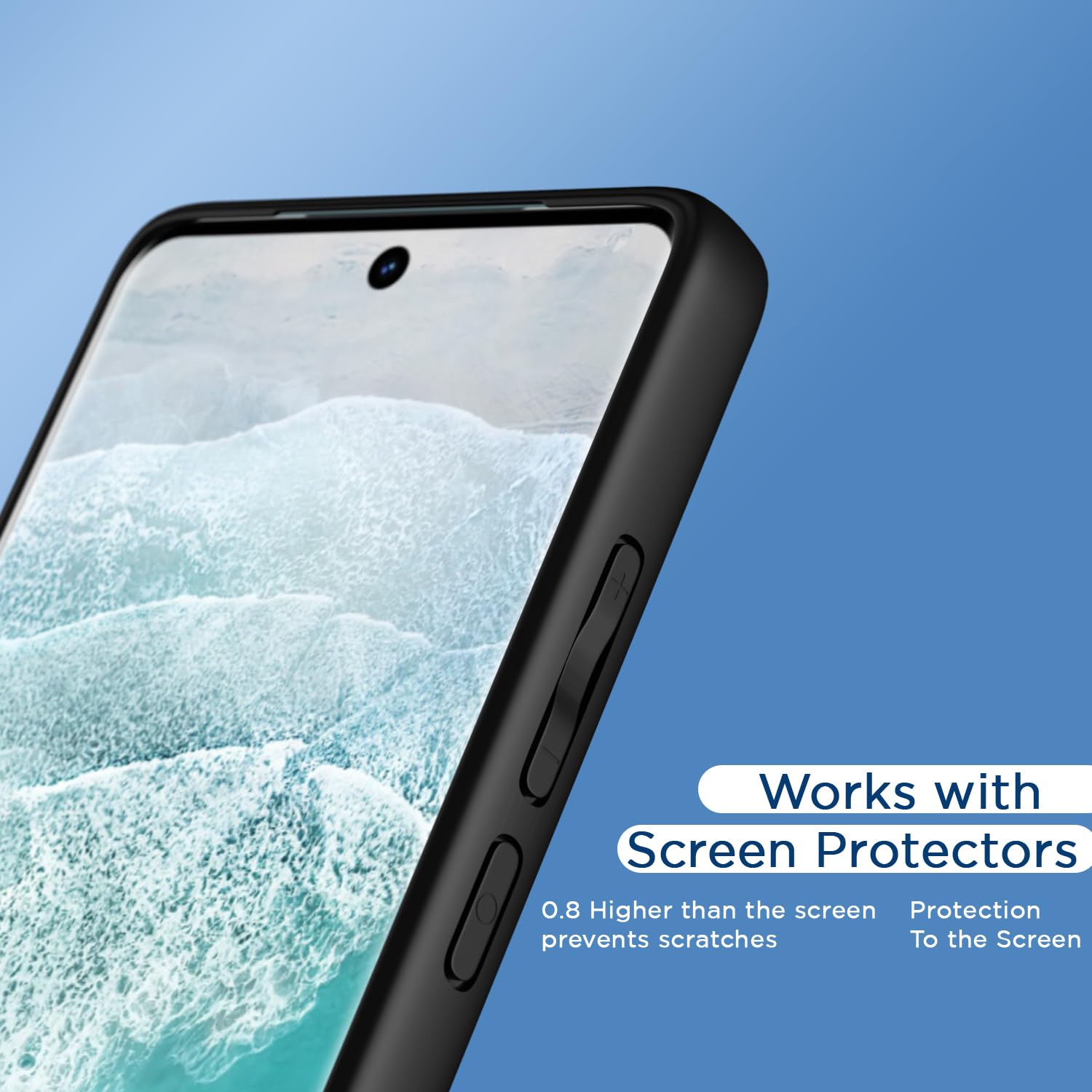 Black phone cover for Vivo V30/V30 Pro 5G – Pikkme – photo 7
