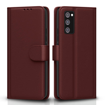 Pikkme brown mobile flip cover for Samsung S20 FE/S20 FE 5G