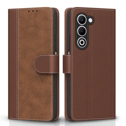 Pikkme tan flip cover for Oppo A5 5G