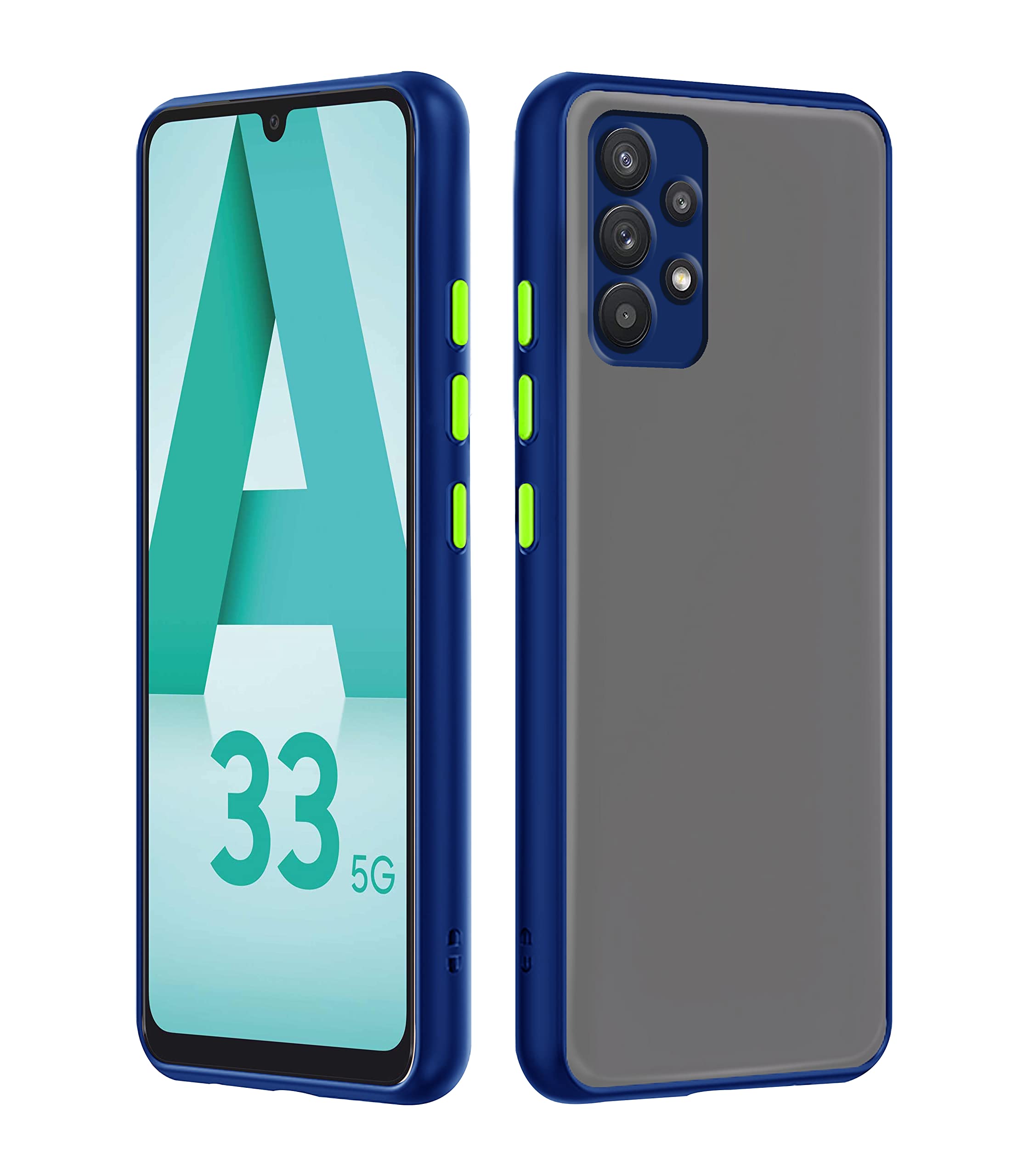 Pikkme blue back cover for Samsung A33 5G