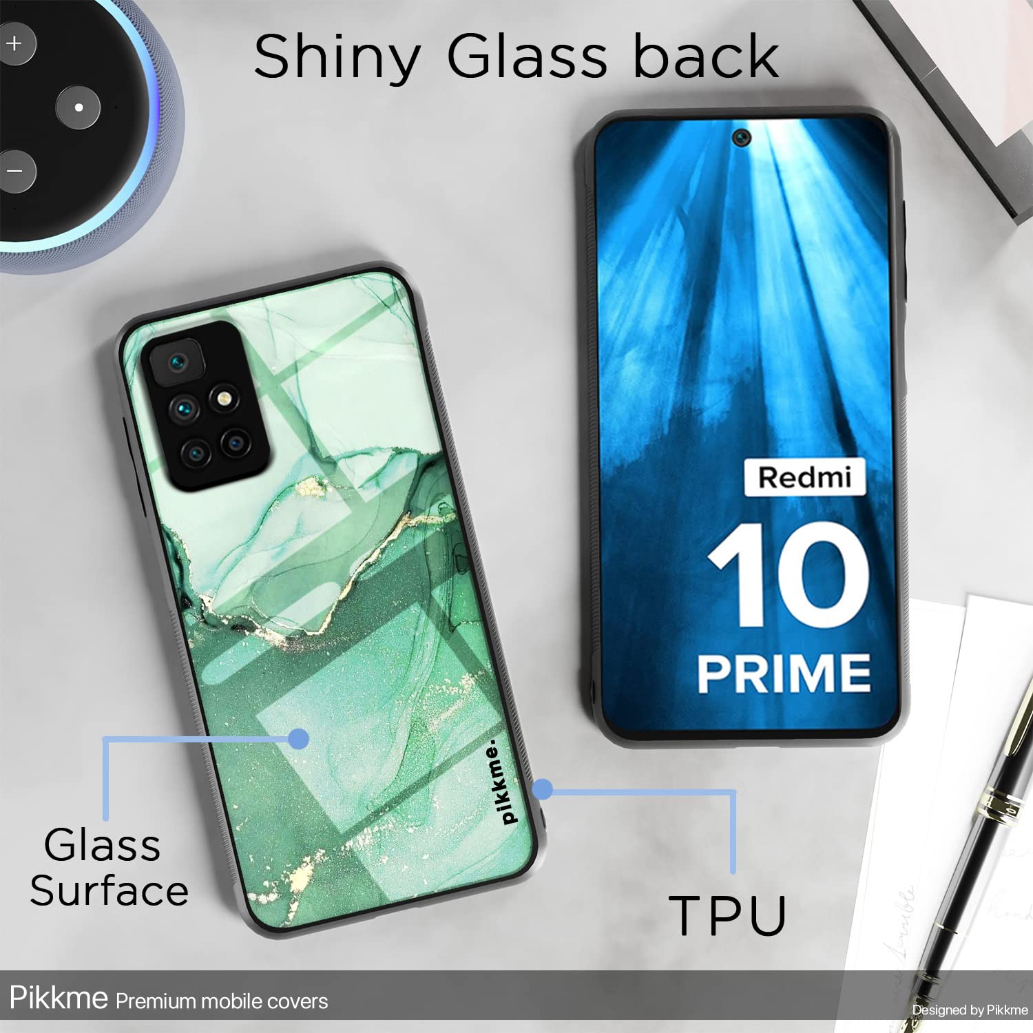 Redmi 10 Prime Hybrid mobile back cover by Pikkme – photo 3