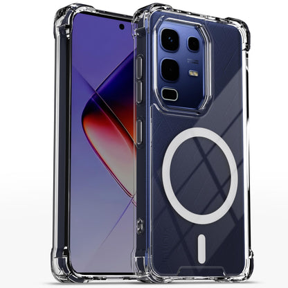Pikkme transparent mag-safe mobile back cover for Infinix Note 50s 5G