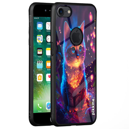 Pikkme Cat mobile cover for iPhone 7/8