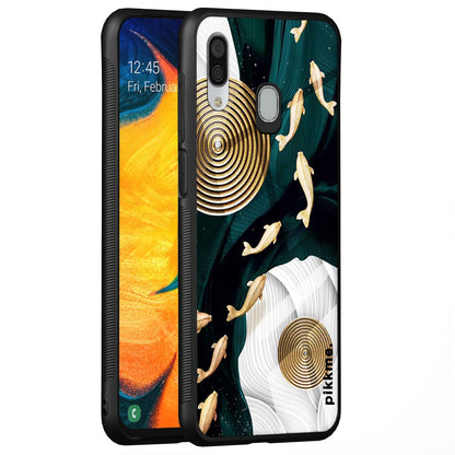 Pikkme Flower mobile cover for Samsung A20/A30/M10s