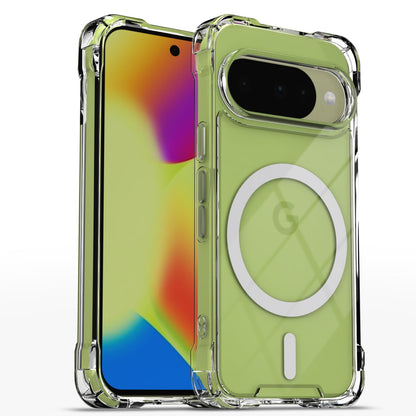 Pikkme Google Pixel 9/Pixel 10/Pixel 10 Pro 5G MagSafe transparent mag-safe phone cover