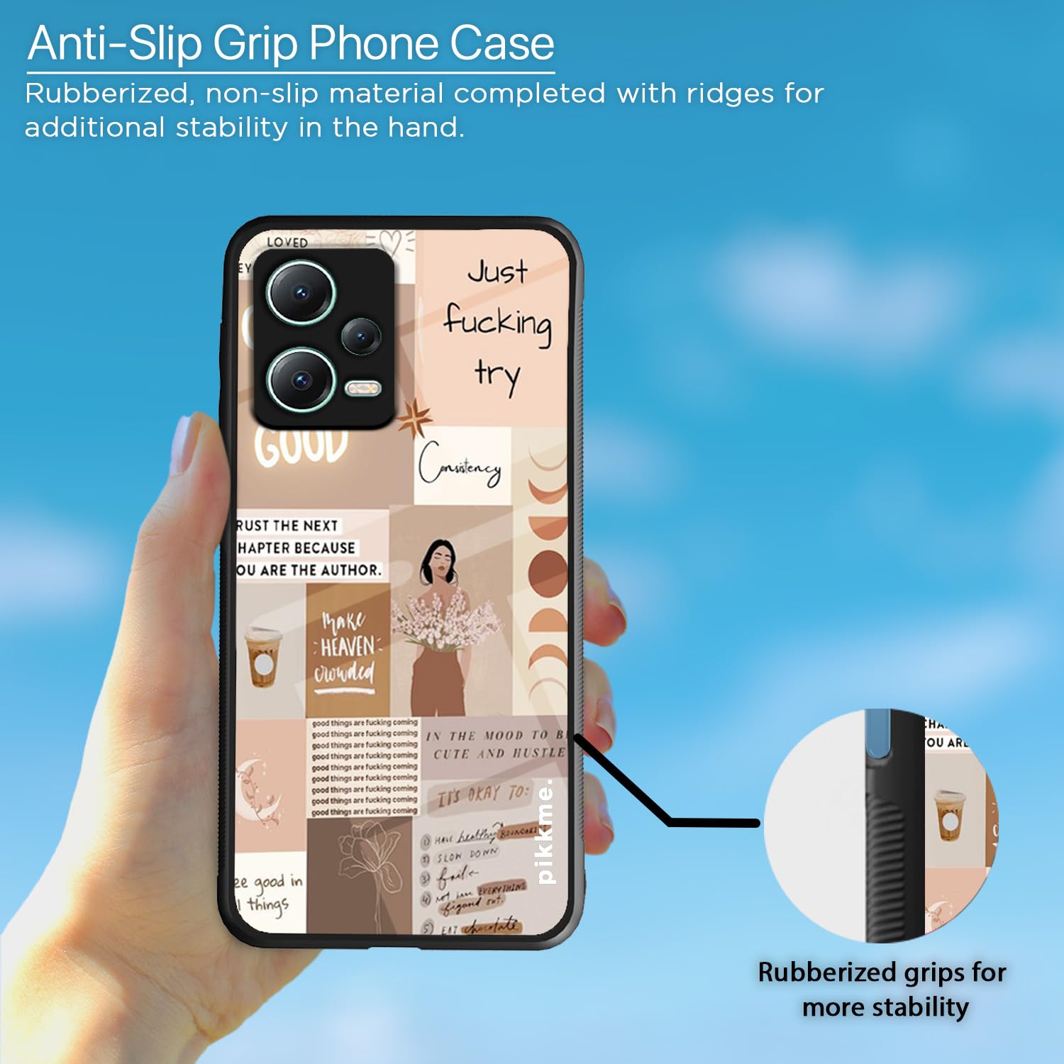 Redmi Note 12 Pro Plus 5G Hybrid mobile cover by Pikkme – photo 5