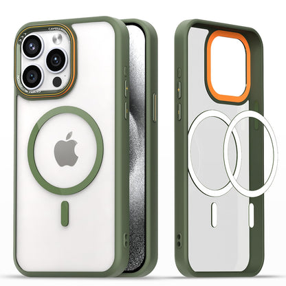 Pikkme iPhone 15 Pro Max green mag-safe phone cover