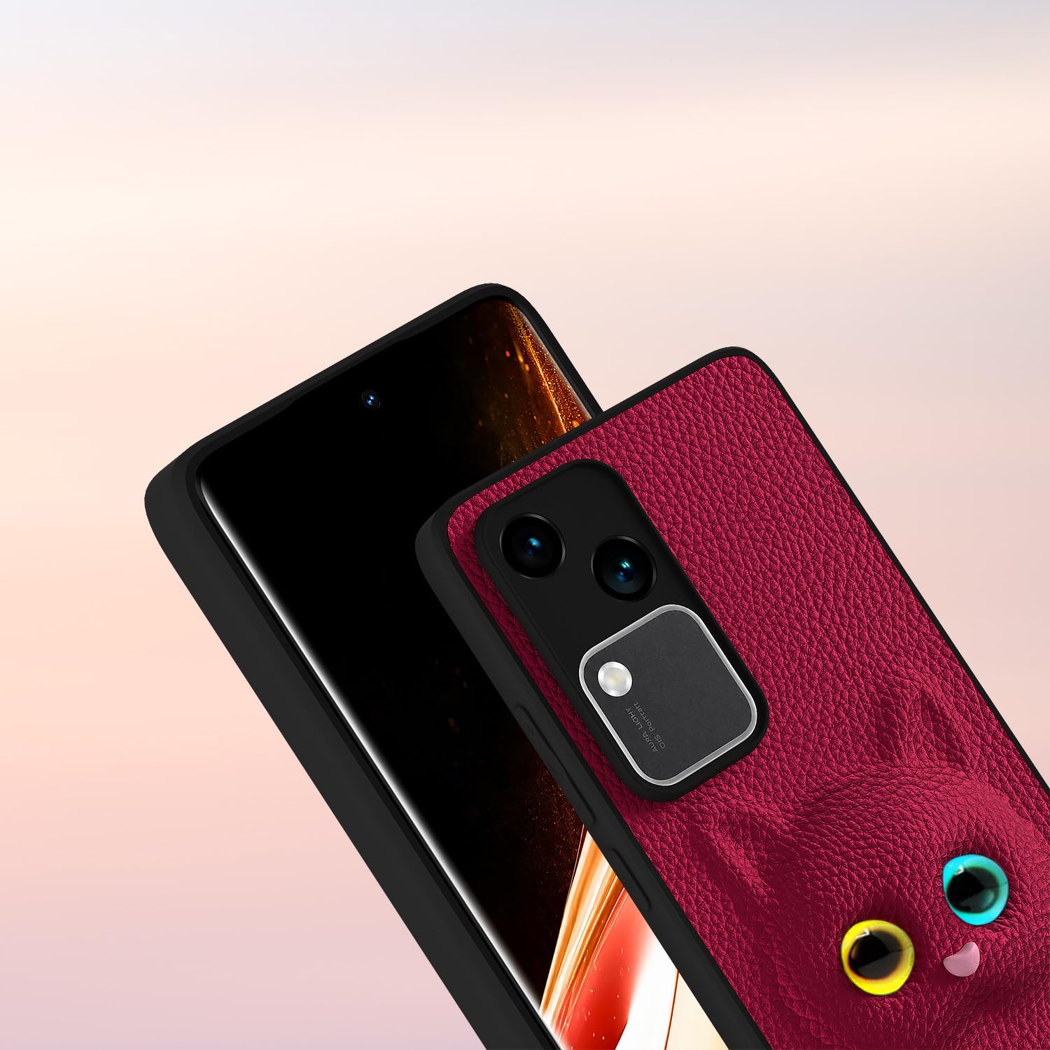 Pikkme dark pink phone cover for Vivo V30/V30 Pro 5G – photo 7