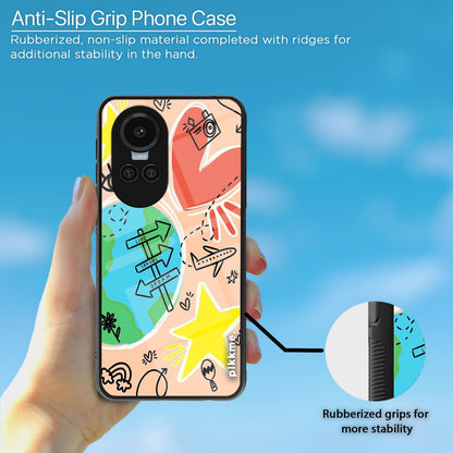 Oppo Reno 10 5G Hybrid mobile back cover by Pikkme – photo 5