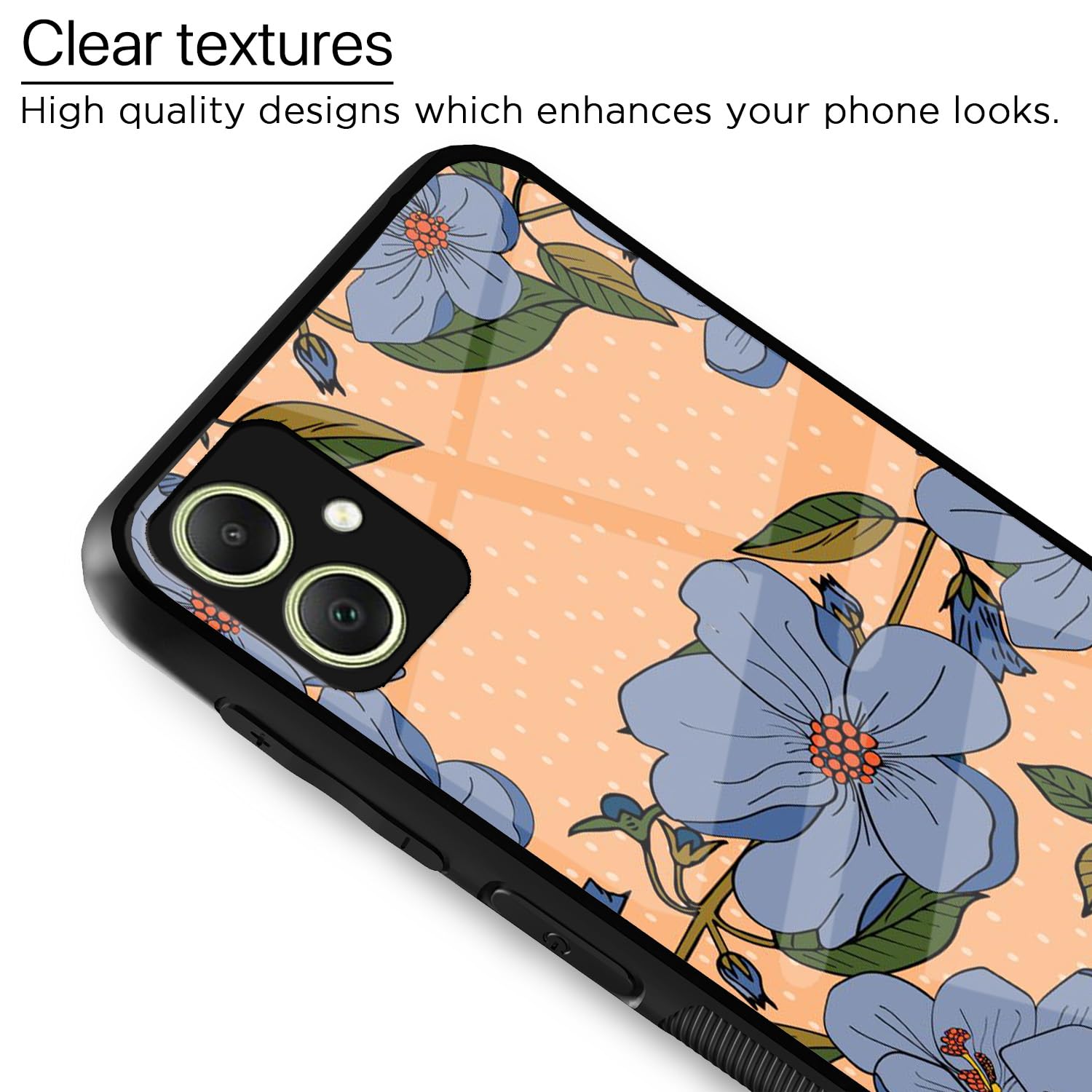 Pikkme Flower back cover for Samsung A05/M05/F05 – photo 4