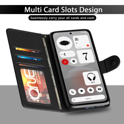Black wallet flip cover for Nothing Phone 4b 5G – Pikkme – photo 5