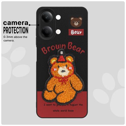 Pikkme Vivo Y11 5G/Y21 Plush Patch cherry mobile cover – photo 6