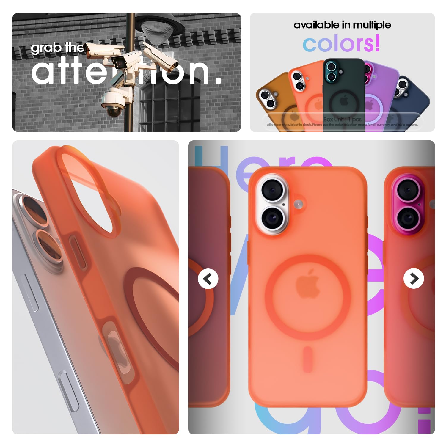 Orange mobile cover for iPhone 16 – Pikkme – photo 7
