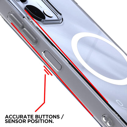 Pikkme transparent mag-safe mobile back cover for Vivo T5x/Y51 Pro/iQOO Z11x 5G – photo 6