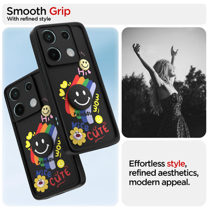 Black Soft Silicone mobile back cover for Redmi Note 13 Pro/Poco X6 5G – Pikkme – photo 2