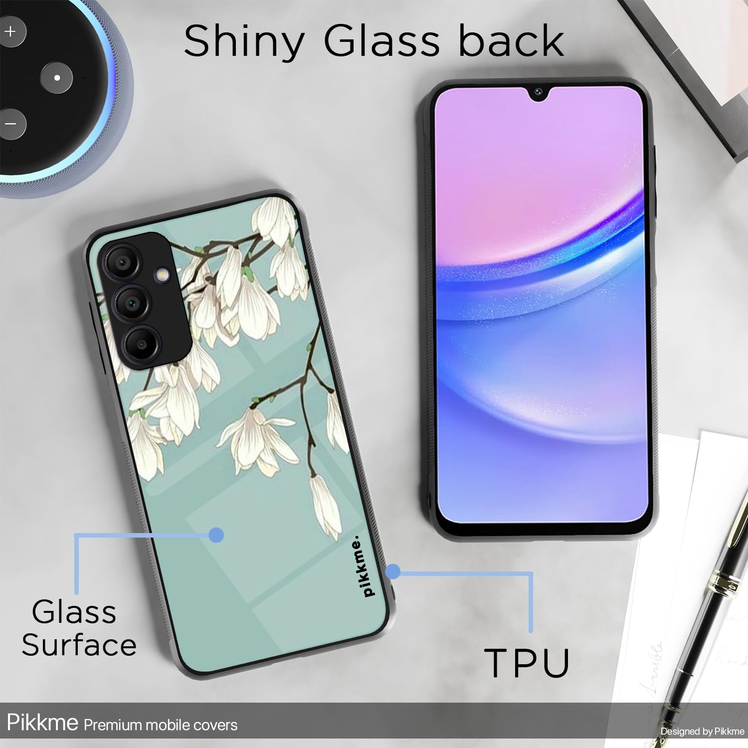Pikkme Flower mobile back cover for Samsung A15 5G – photo 3