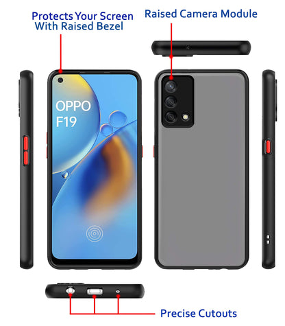 Pikkme black Hybrid phone cover for Oppo F19/F19s – photo 3