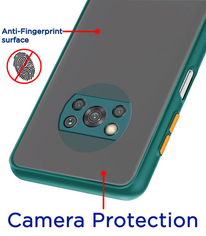 Pikkme Poco X3 Matte light green mobile cover – photo 2