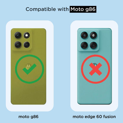 Moto G86 Power 5G MagSafe mobile cover in transparent mag-safe by Pikkme – photo 4