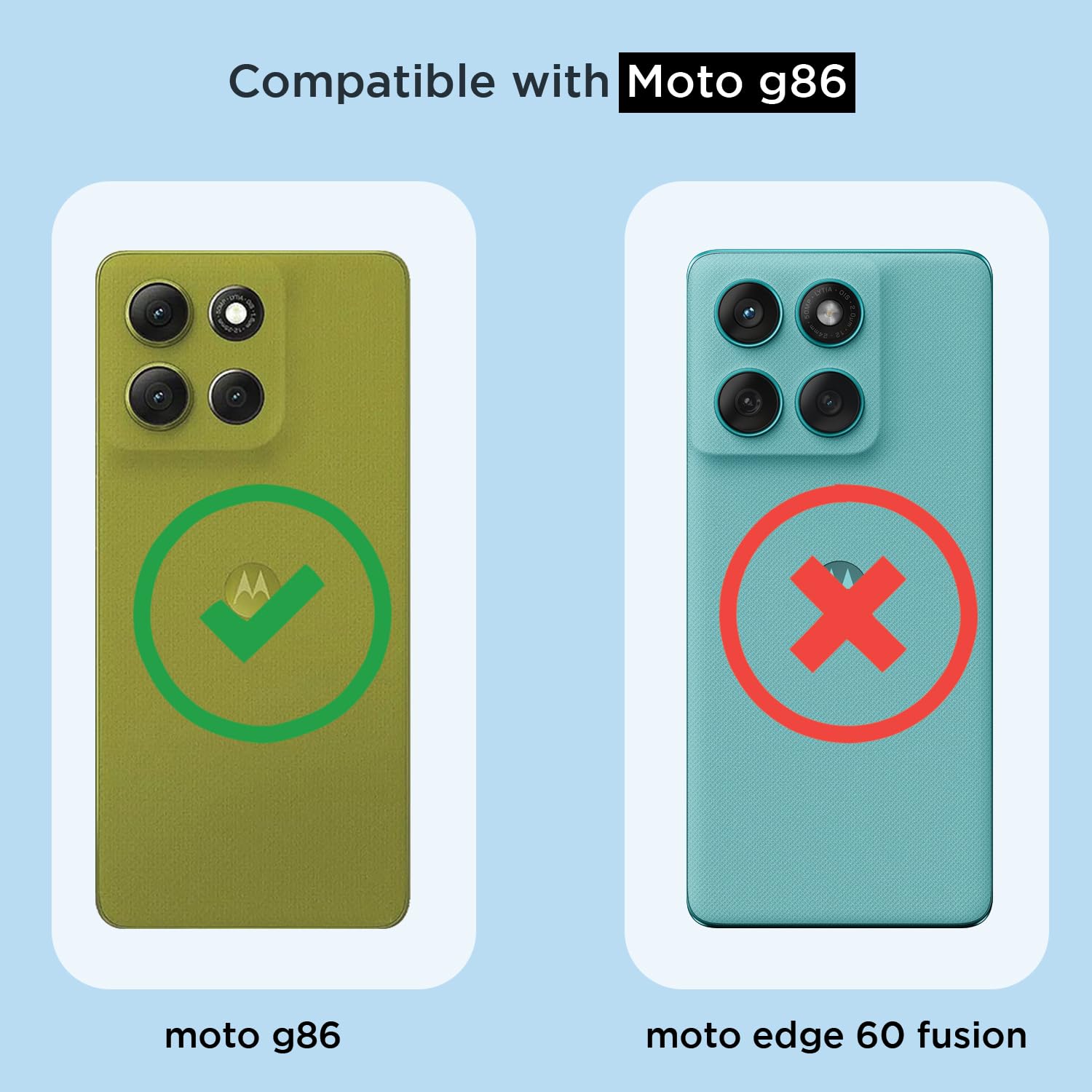 Transparent phone cover for Moto G86 Power 5G – Pikkme – photo 4