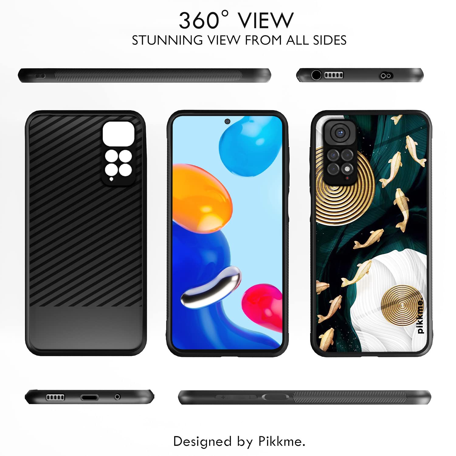 Pikkme Flower mobile back cover for Redmi Note 11/Note 11s – photo 2