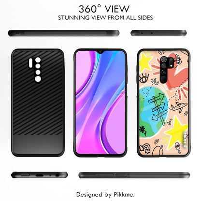 Redmi 9 Prime Hybrid mobile back cover by Pikkme – photo 2