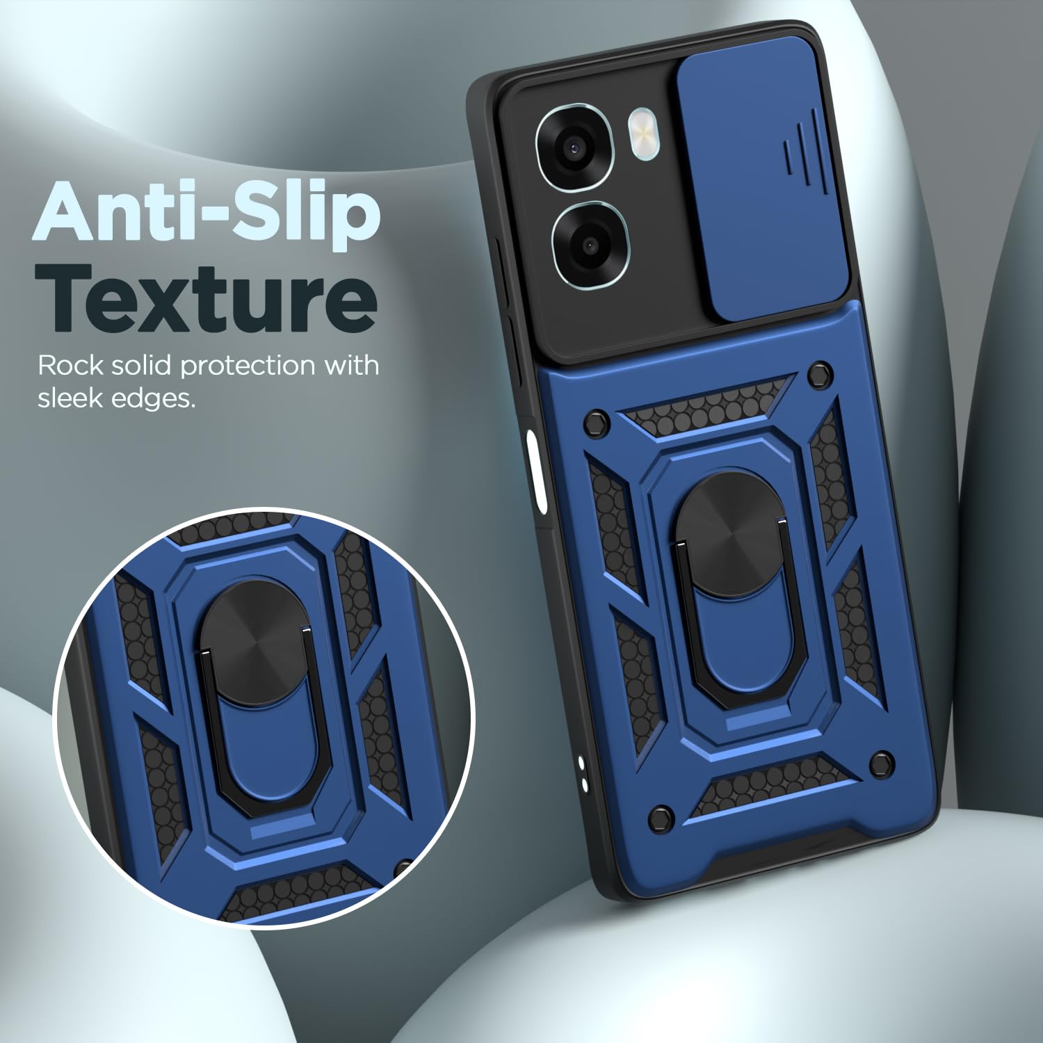 Blue D10 Camera Shield phone cover for Oppo A6X 5G/360 – Pikkme – photo 7