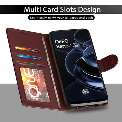 Pikkme brown flip case for Oppo Reno 7 5G – photo 5