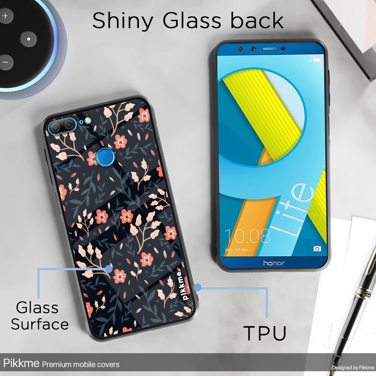 Pikkme Honor 9 Lite Flower mobile cover – photo 3