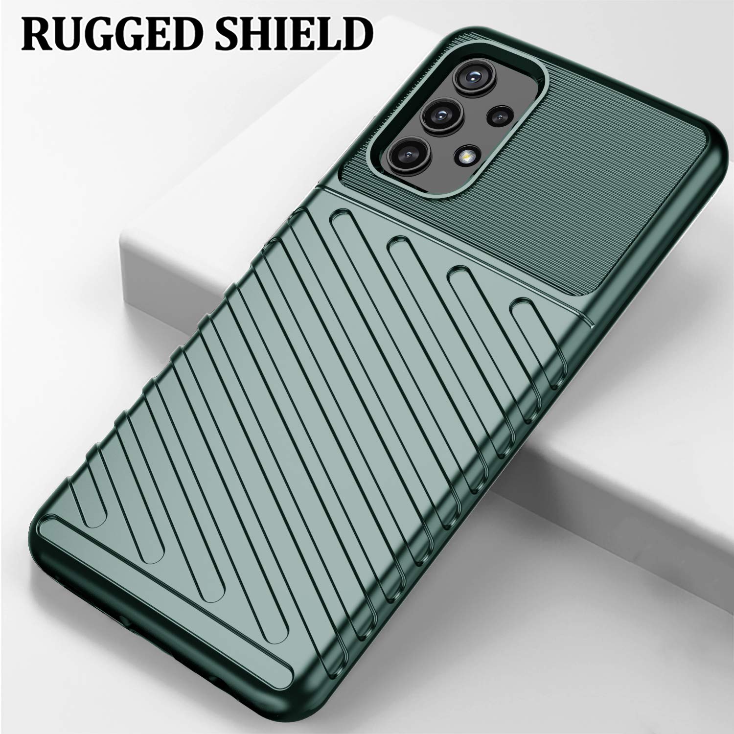 Green Matte back cover for Samsung A32 – Pikkme – photo 2