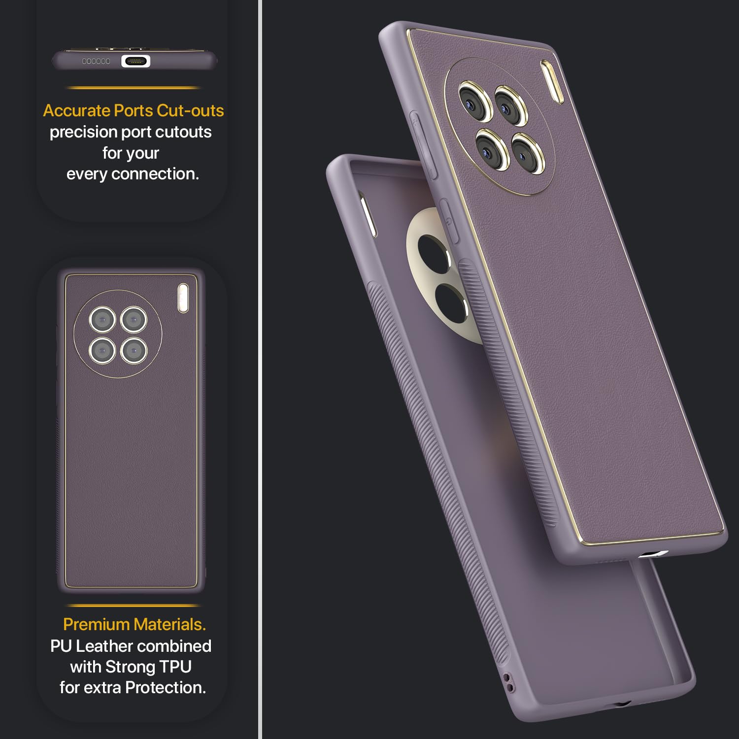 Pikkme Vivo X90 5G Chrome purple phone cover – photo 4
