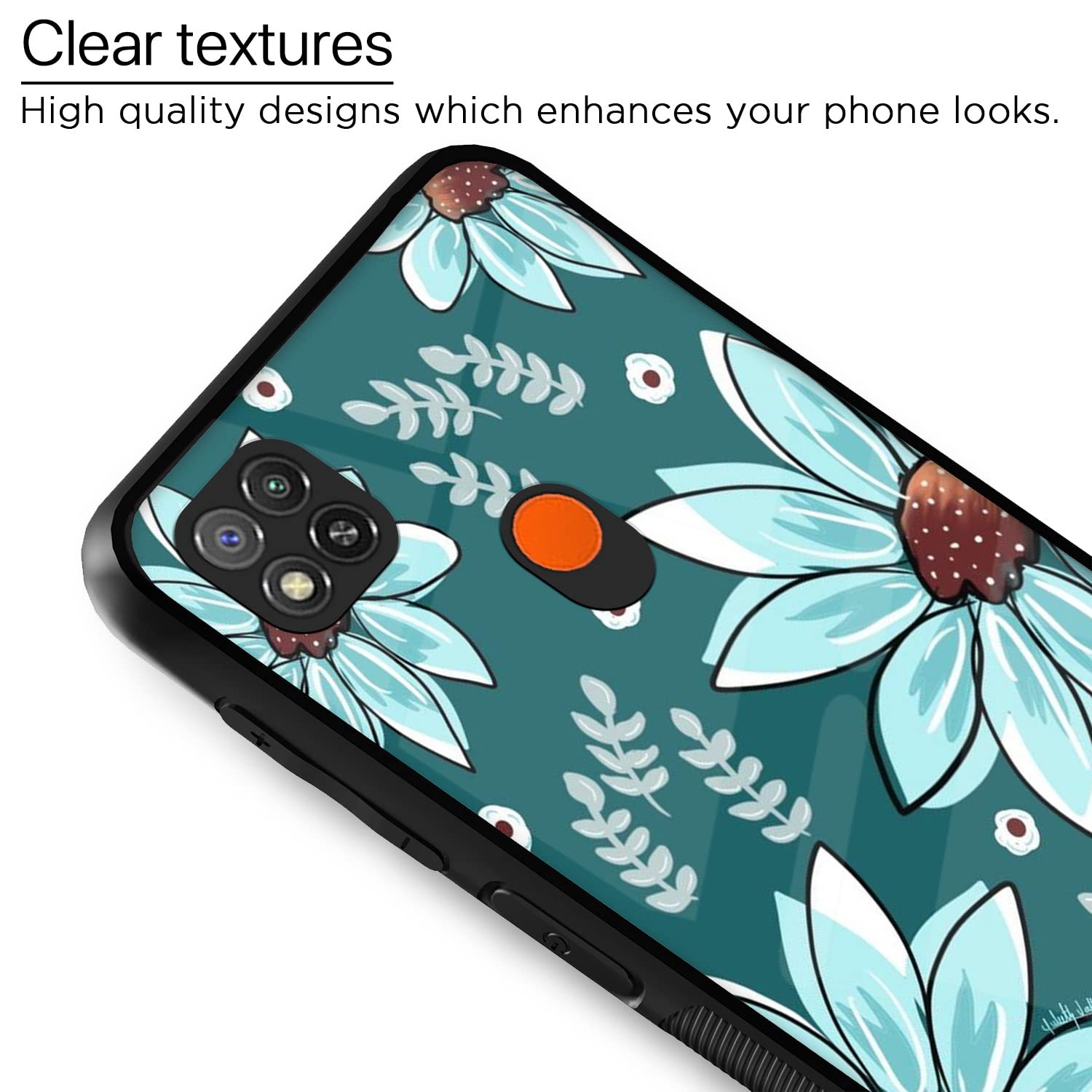 Pikkme Flower back cover for Redmi 10A/9, Poco C31 – photo 4
