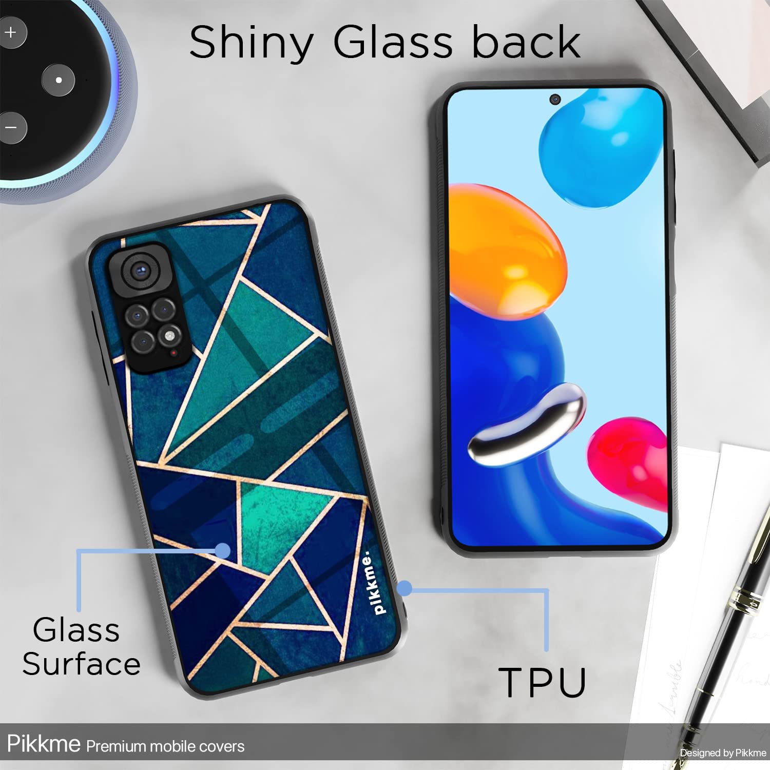 Redmi Note 11/Note 11s Hybrid mobile cover by Pikkme – photo 3