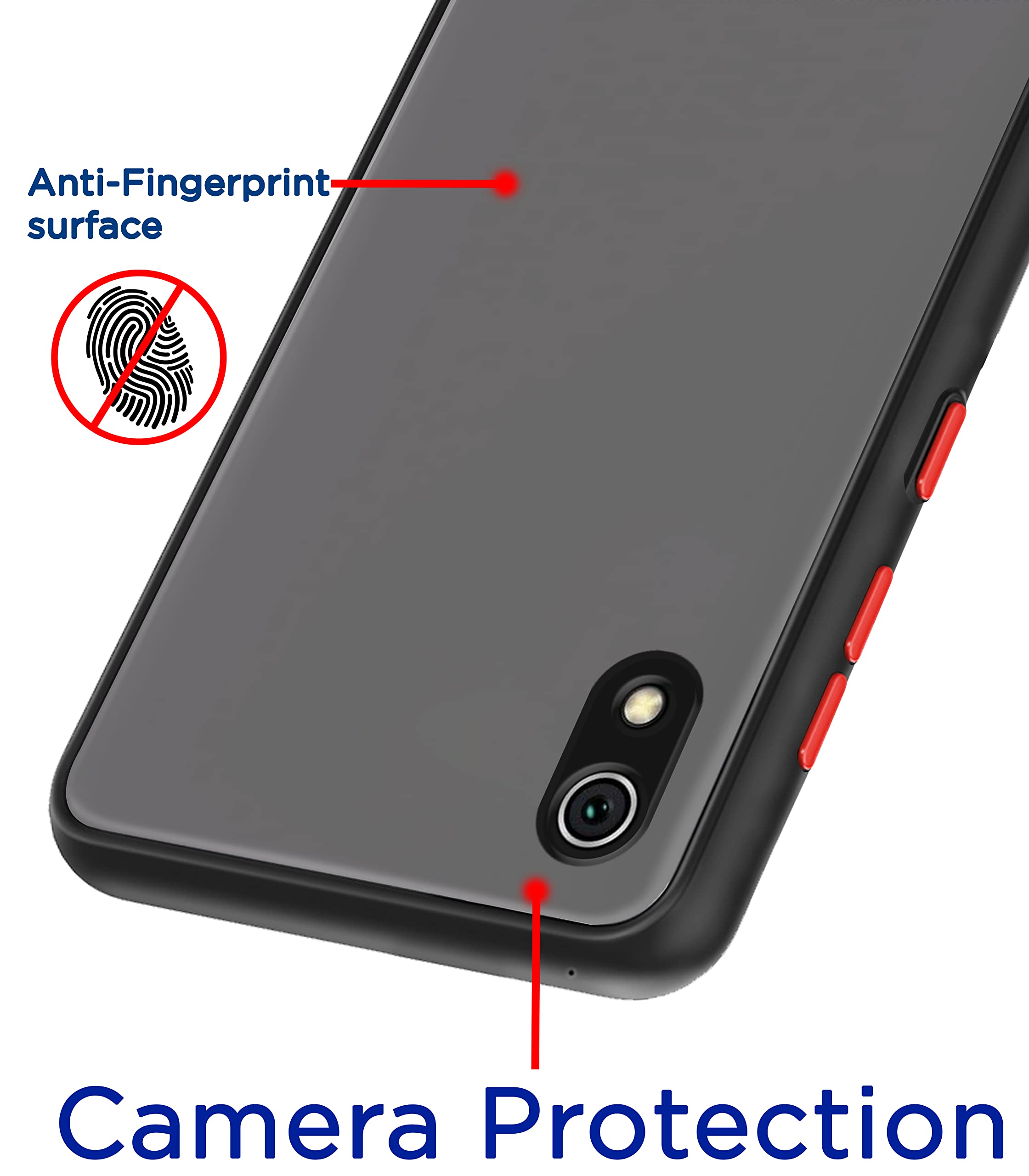 Pikkme Redmi 7A black mobile back cover – photo 2