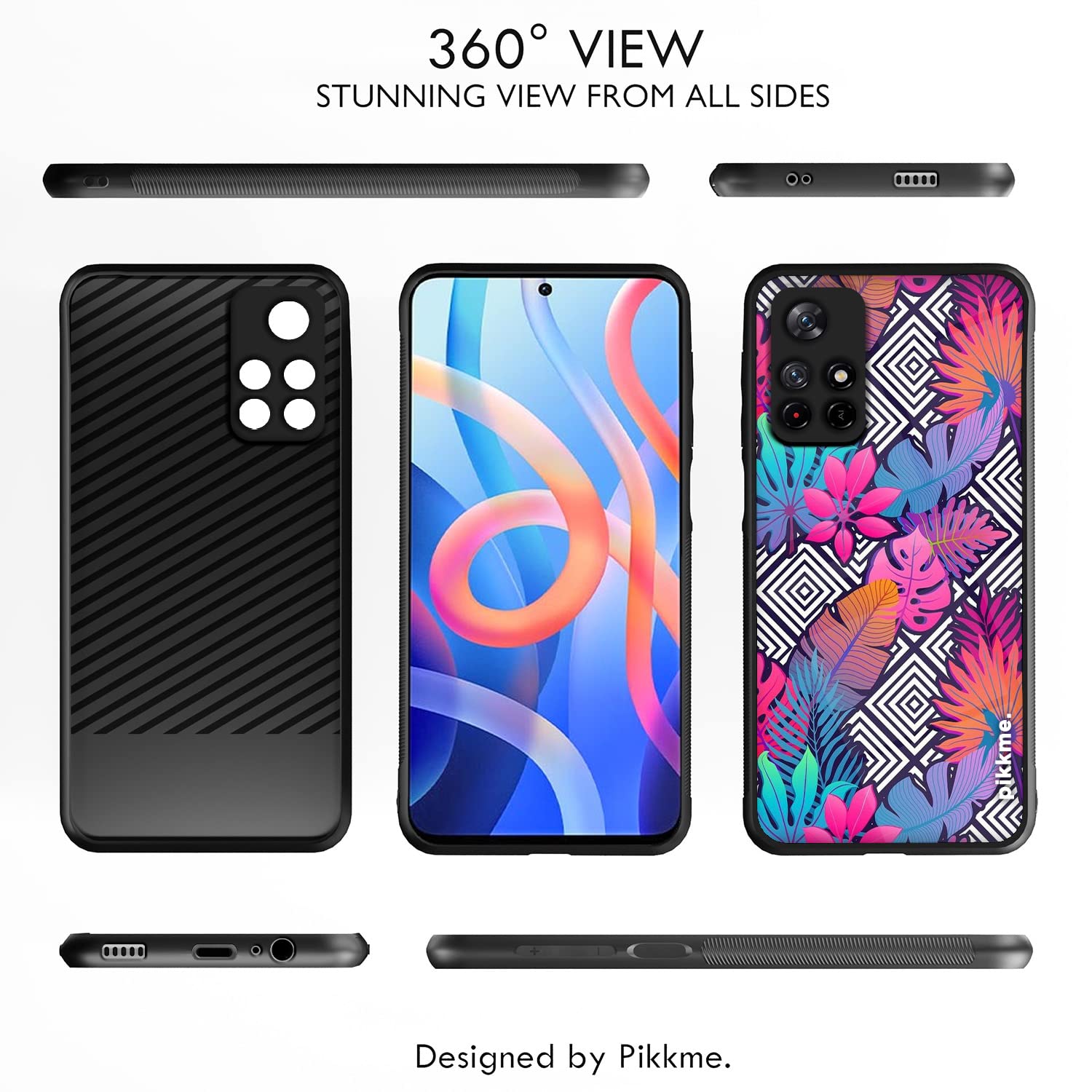 Flower Back cover for Redmi Note 11T/Poco M4 Pro 5G – Pikkme – photo 2