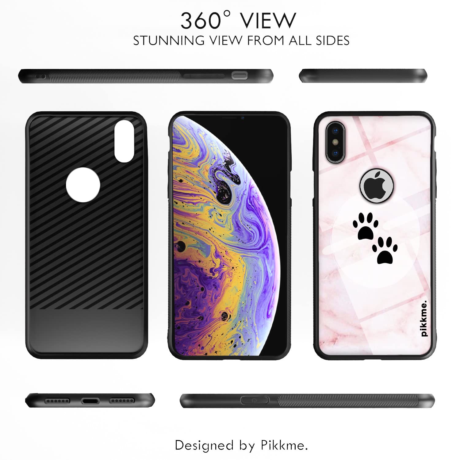 iPhone X/XS Hybrid mobile back cover by Pikkme – photo 2