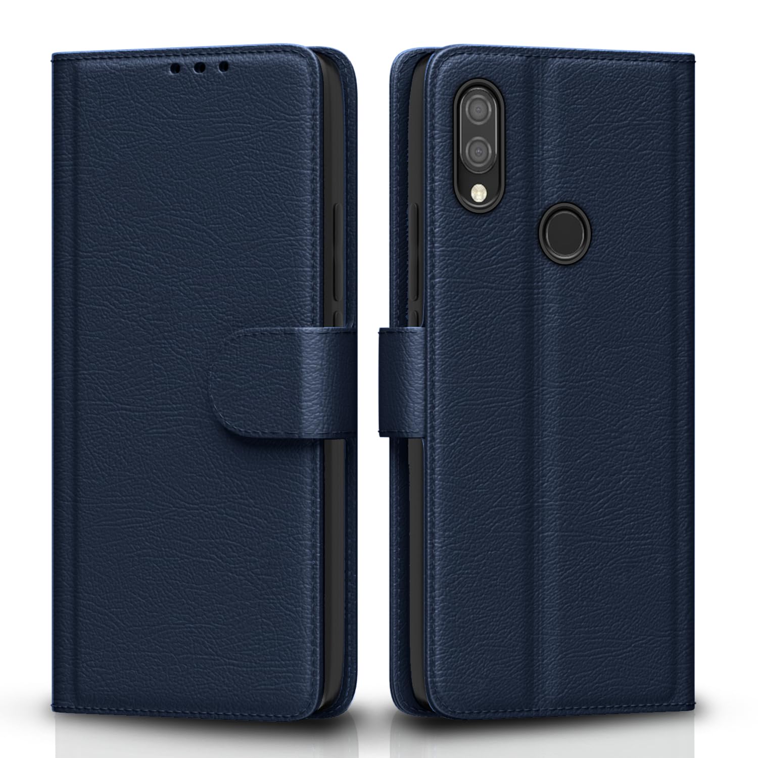 Redmi 7/Y3 flip cover in blue by Pikkme