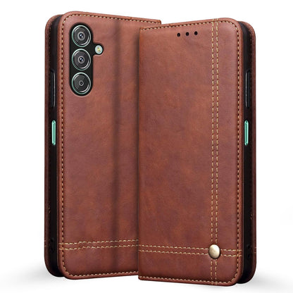 Pikkme Samsung F15/M15/M15 Prime 5G brown flip case