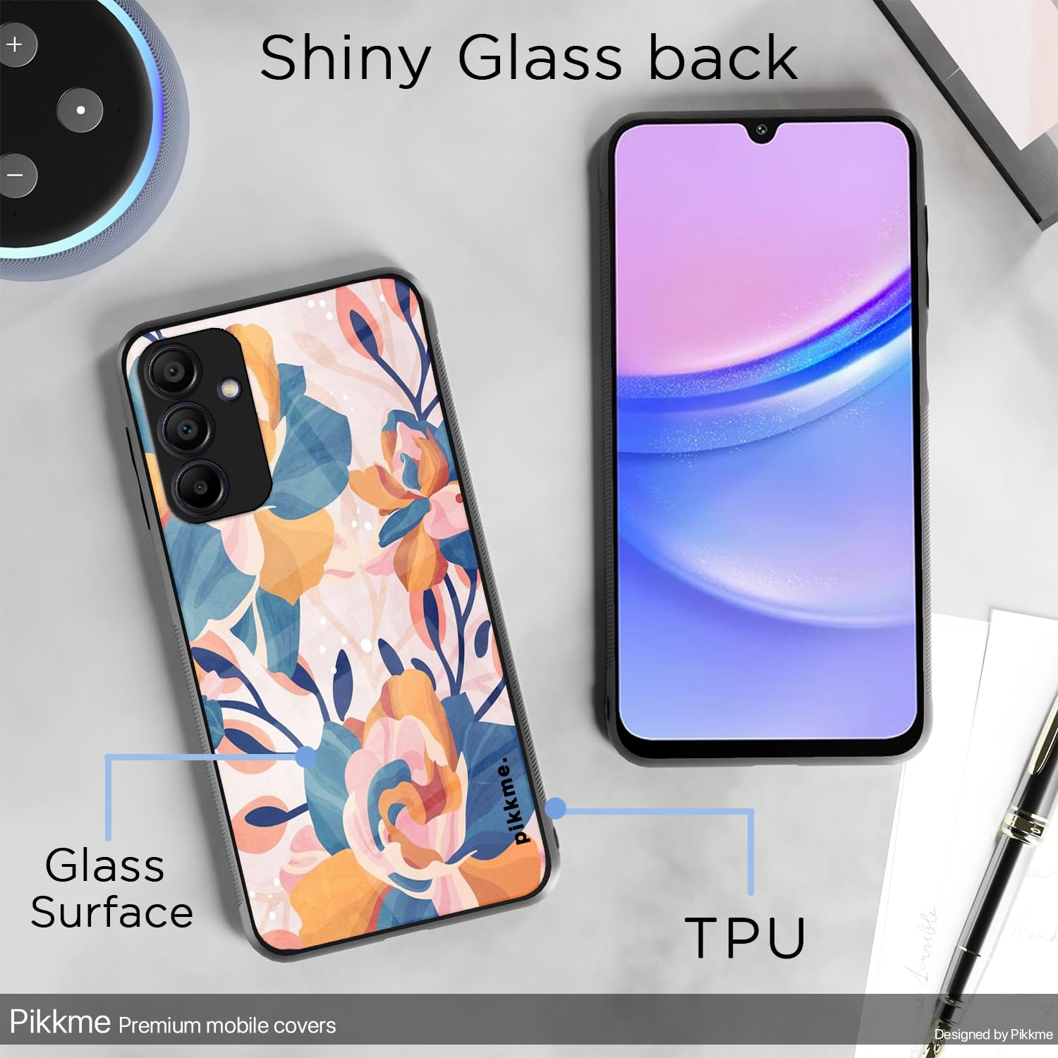 Samsung A15 5G Flower phone cover by Pikkme – photo 3