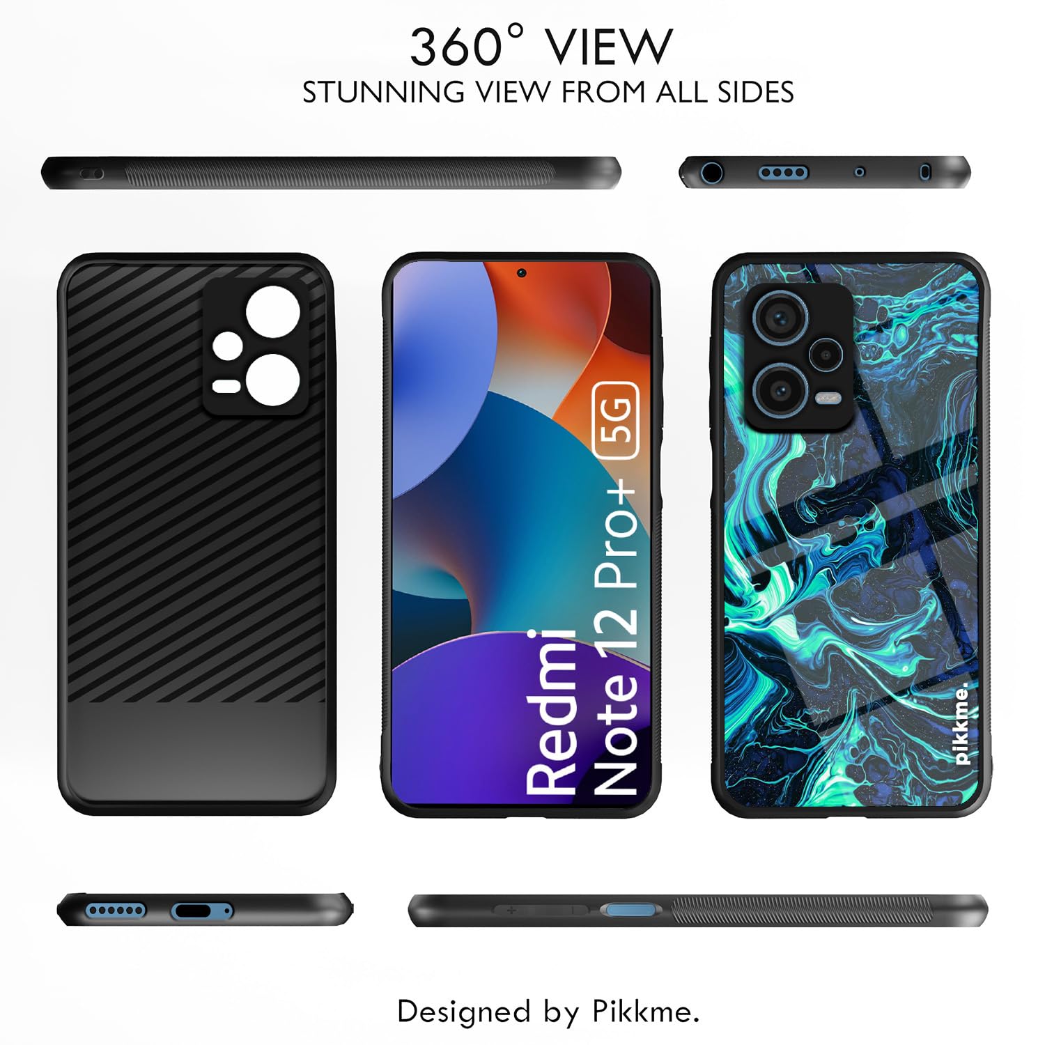 Redmi Note 12 Pro Plus 5G Hybrid mobile cover by Pikkme – photo 2