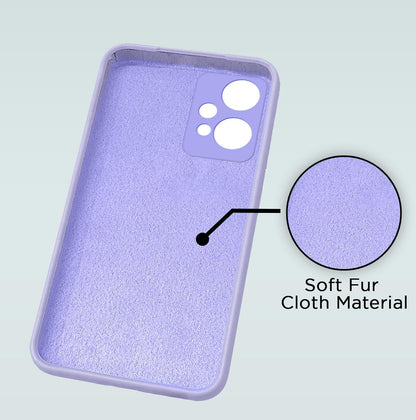 Pikkme OnePlus Nord Ce 2 Lite 5G Liquid Silicone Back Cover | Purple