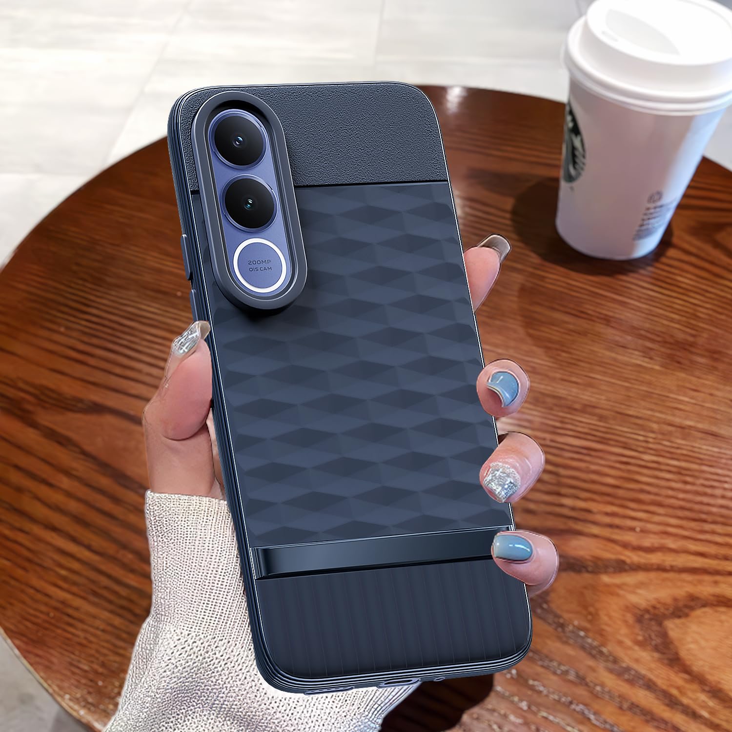 Vivo V70 FE 5G mobile cover in blue by Pikkme – photo 7