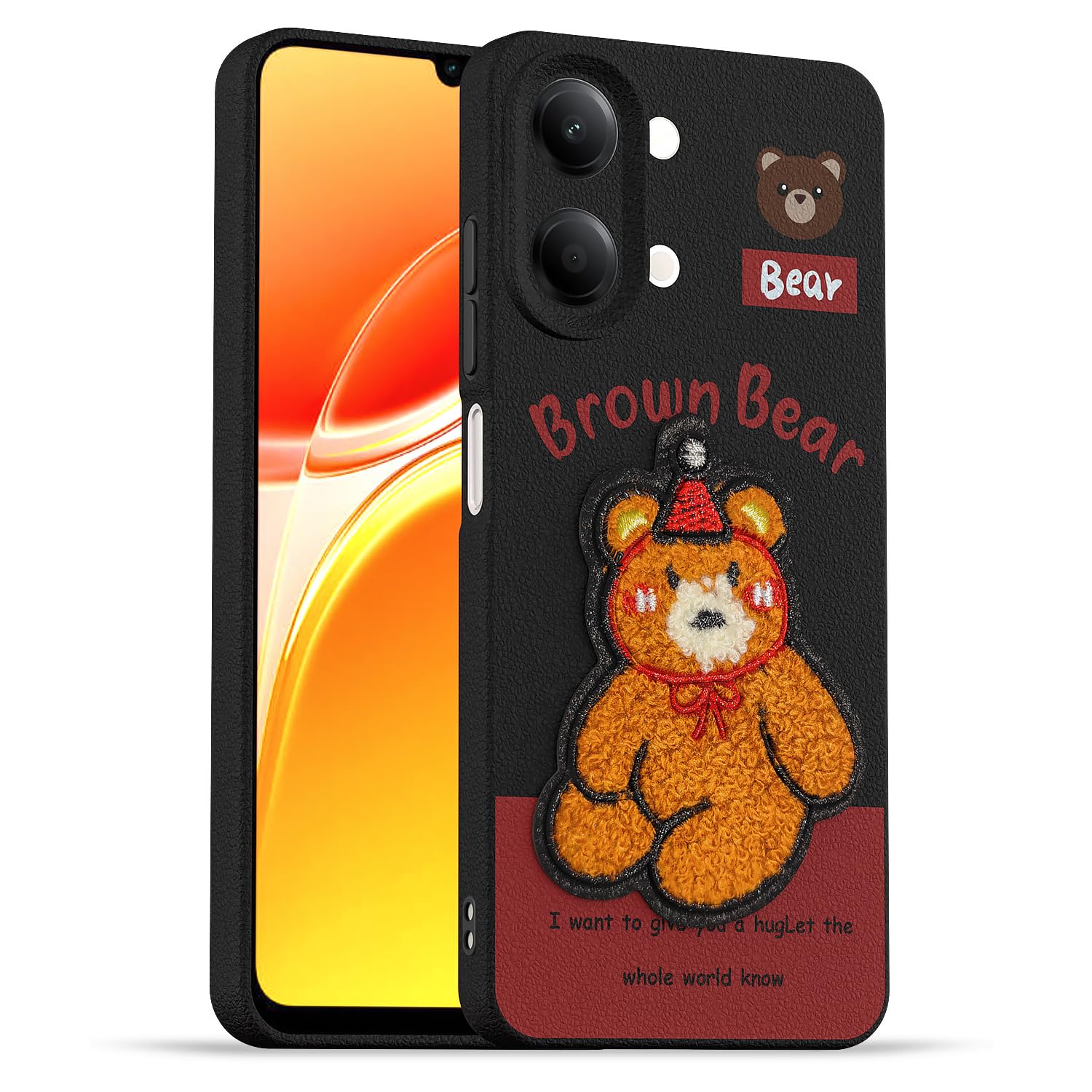 Cherry Plush Patch mobile back cover for Vivo Y11 5G/Y21 – Pikkme