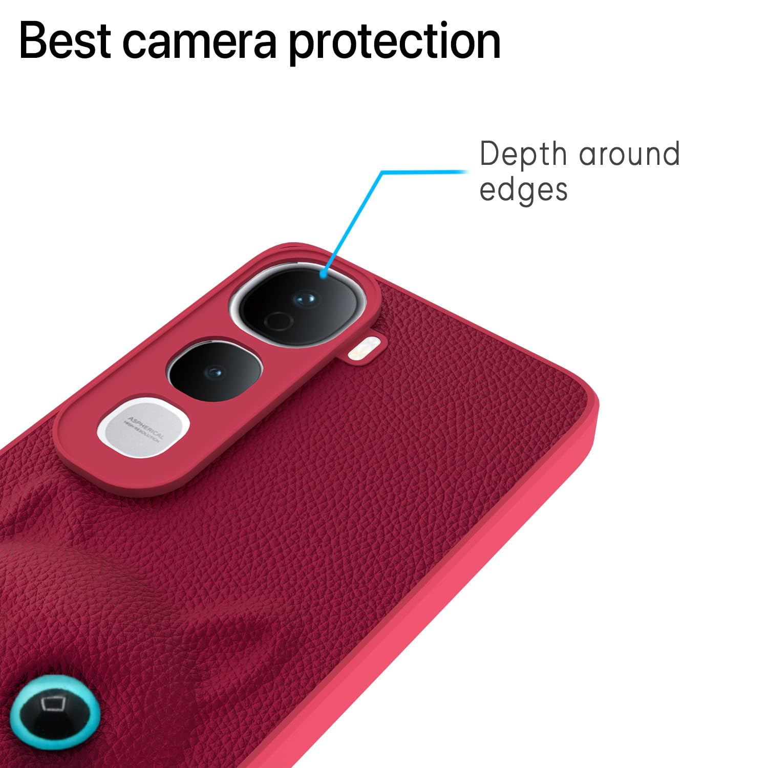 Vivo Y400 5G Cat back cover in pink by Pikkme – photo 5