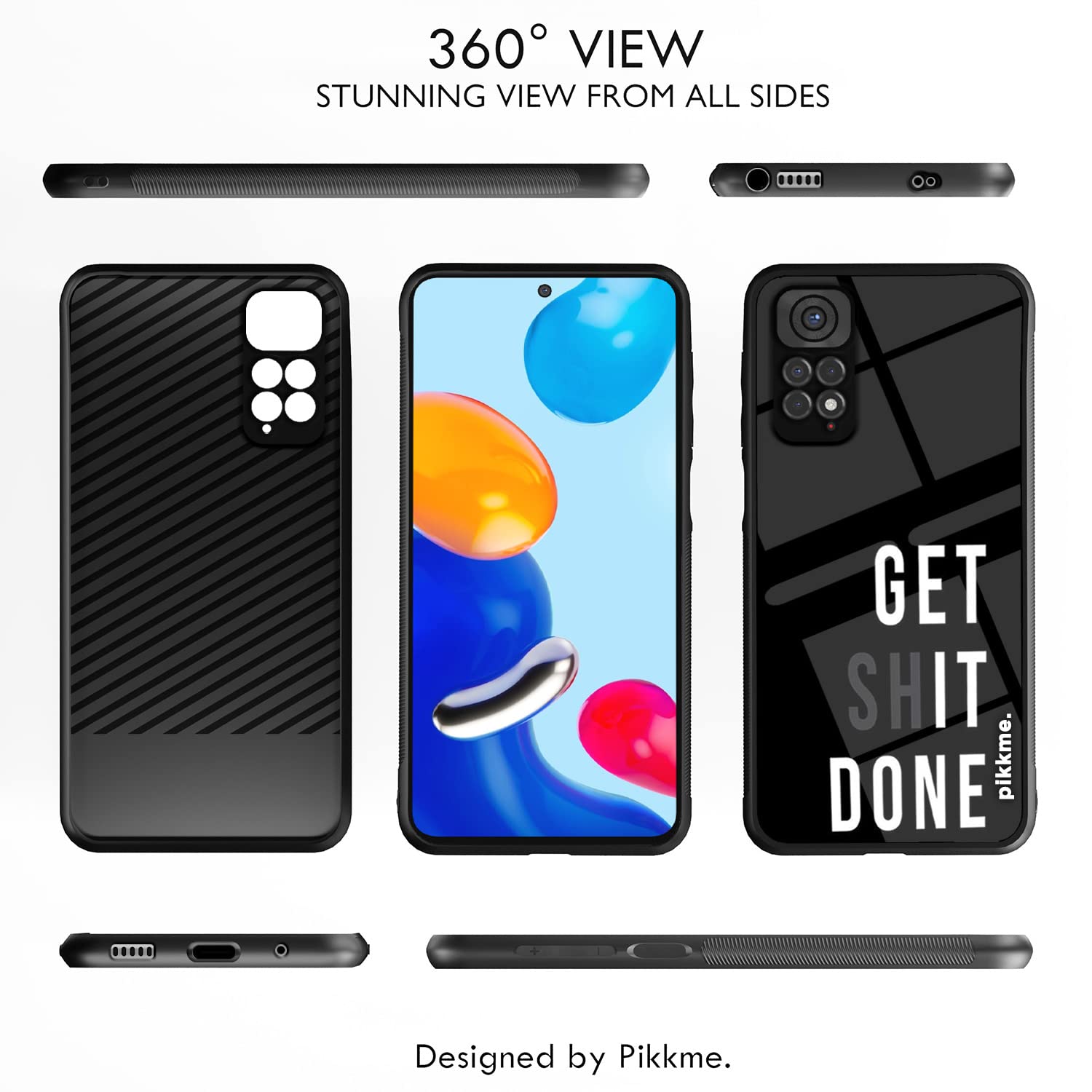 Redmi Note 11/Note 11s Hybrid phone cover by Pikkme – photo 2