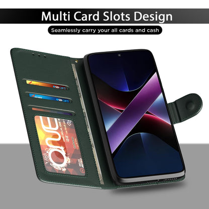 Green Wallet mobile flip cover for Poco X7 Pro 5G – Pikkme – photo 5