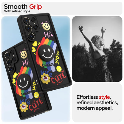 Black Soft Silicone back cover for Samsung S23 Ultra 5G – Pikkme – photo 2