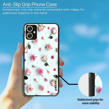 Samsung A05/M05/F05 Flower mobile back cover by Pikkme – photo 5